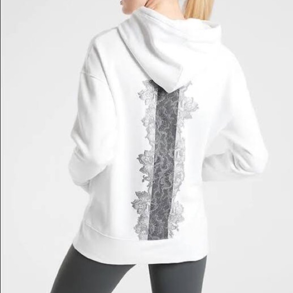 Limited Edition Rose Lace Tunic Athleta Hoodie